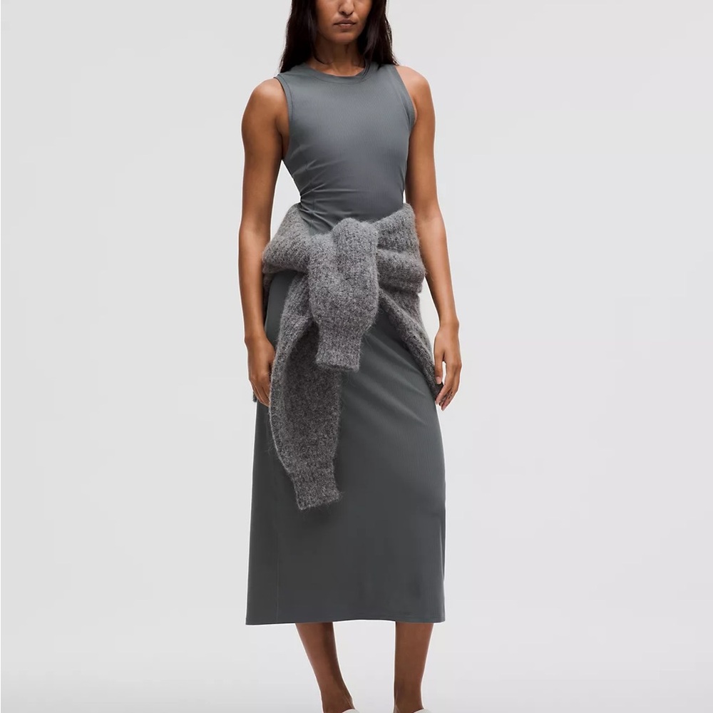 BRAND NEW Lululemon All Aligned Ribbed Midi Dress